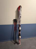 Fischer Progressor 8+ Ski 170cm + Leki Stokken, Ophalen, 160 tot 180 cm, Carve, Skiën