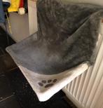 Hangmat Verwarming Kattenhangmat 50x38x38 cm Grijs, Dieren en Toebehoren, Kattenmanden, Ophalen of Verzenden, Zo goed als nieuw
