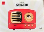 Retro Draadloze Speaker - HEMA nieuw, Ophalen of Verzenden, Nieuw, Radio