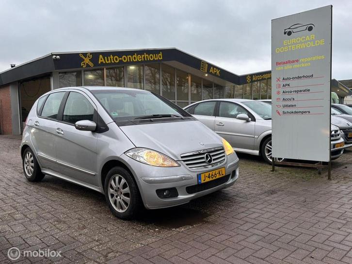 Mercedes A-klasse 170 Classic | STOELVERWARMING | AIRCO |, Auto's, Mercedes-Benz, Bedrijf, Te koop, A-Klasse, ABS, Airbags, Alarm