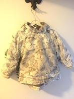 H&M winterjas maat 86 beige/grijs crème wit, Gebruikt, Jongetje of Meisje, H&M, Ophalen of Verzenden