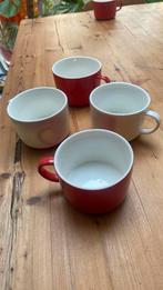 HEMA soepkommen rood en wit, HEMA grote mokken, Huis en Inrichting, Keuken | Servies, Ophalen of Verzenden, Aardewerk, Overige stijlen