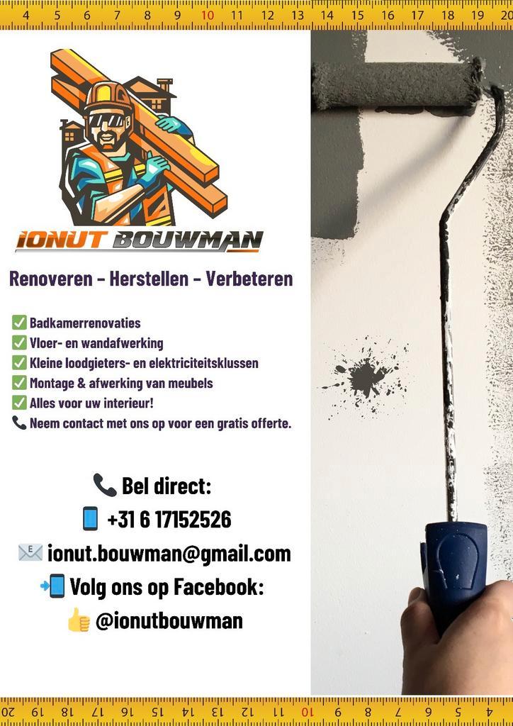 Badkamer stuckwerk schilder alles voor uw interieur, Diensten en Vakmensen, Klussers en Klusbedrijven, Garantie