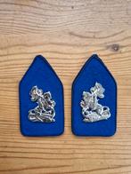 Kraagspiegels Huzaren van Boreel, Verzamelen, Militaria | Algemeen, Ophalen of Verzenden, Landmacht, Nederland, Embleem of Badge