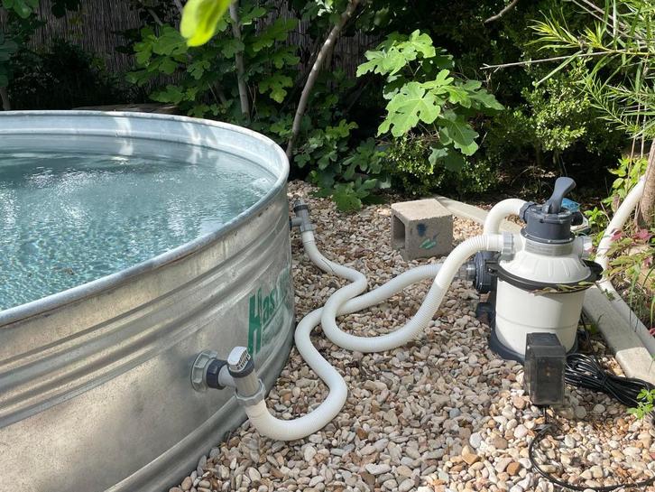 Intex SX1500 zandfilterpomp, Tuin en Terras, Zwembad-toebehoren, Zo goed als nieuw, Zwembadpomp, Ophalen of Verzenden