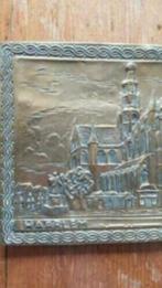 koperen plaat Latoen groote kerk Haarlem, Antiek en Kunst, Ophalen, Koper