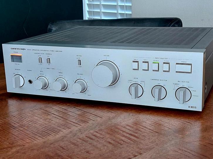 Onkyo A-8015, Audio, Tv en Foto, Versterkers en Receivers, 120 watt of meer, Onkyo, Ophalen of Verzenden