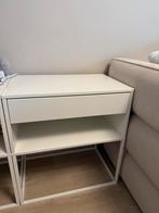 Twee Nachtkastjes wit Ikea 60x39, Huis en Inrichting, Slaapkamer | Nachtkastjes, Ophalen, Minder dan 45 cm, 55 tot 70 cm, Zo goed als nieuw