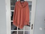 Poncho, Kleding | Dames, Ophalen of Verzenden, Zo goed als nieuw, Maat 42/44 (L), Oranje