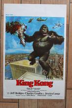 filmaffiche King kong 1976 filmposter, Ophalen of Verzenden, A1 t/m A3, Zo goed als nieuw, Rechthoekig Staand