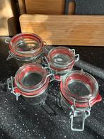 4 weckpotten, Huis en Inrichting, Keuken | Potten en Pannen, Ophalen of Verzenden, Zo goed als nieuw