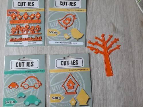 Cut-ies snijmallen van KippersHobby, Hobby en Vrije tijd, Kaarten | Zelf maken, Zo goed als nieuw, Pons of Mal, Overige thema's