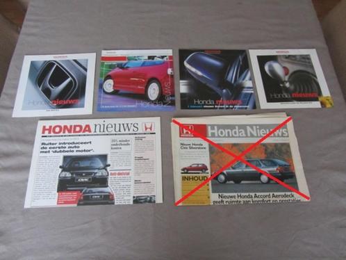 Honda Nieuws, Boeken, Auto's | Folders en Tijdschriften, Zo goed als nieuw, Honda, Ophalen of Verzenden