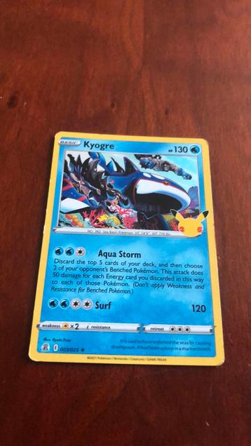 Pokemon kaart beschikbaar voor biedingen