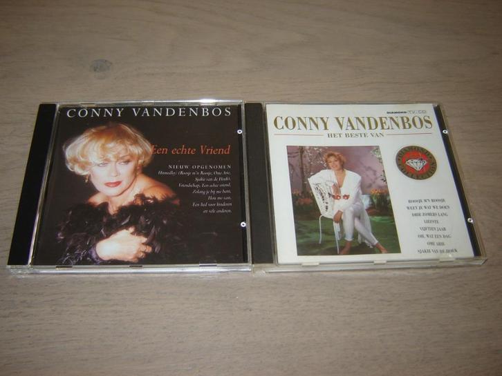 CD CONNY VAN DEN BOS !!, Cd's en Dvd's, Cd's | Nederlandstalig, Zo goed als nieuw, Levenslied of Smartlap, Ophalen of Verzenden