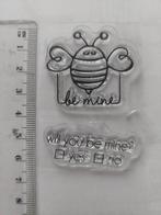 Clearstamps Be mine, Ophalen, Nieuw, Clearstamp
