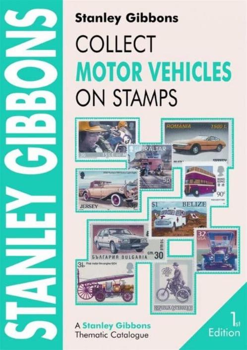 Stanley Gibbons Motor Vehicles on Stamps, Postzegels en Munten, Postzegels | Toebehoren, Catalogus, Verzenden