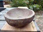 Rivierstenen wasbak, Ophalen, Zo goed als nieuw, Wastafel