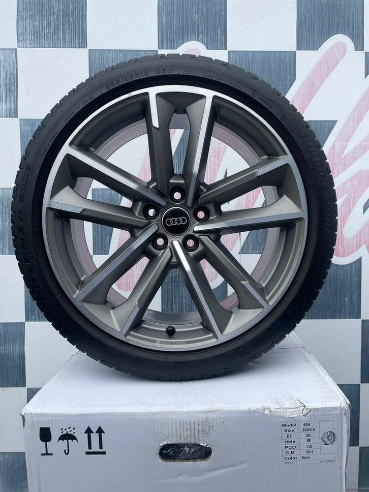 19 inch Audi Q3 velgen Origineel 5x112 Q2 Q3 + banden, Auto-onderdelen, Banden en Velgen, Banden en Velgen, Zomerbanden, 19 inch
