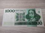 Prachtig++ biljet 1000 gulden Spinoza, 1972, Postzegels en Munten, Bankbiljetten | Nederland, 1000 gulden, Ophalen of Verzenden