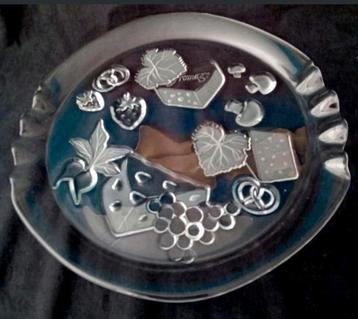 Walther Glas Kaas- en Charcuteriebord. beschikbaar voor biedingen