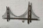 Wand Sculpture Curtis Jere Golden Gate Bridge wanddecoratie, Antiek en Kunst, Ophalen of Verzenden