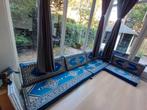 3x blauwe modulaire bank (verschillende afmetingen en prijs), Huis en Inrichting, Ophalen