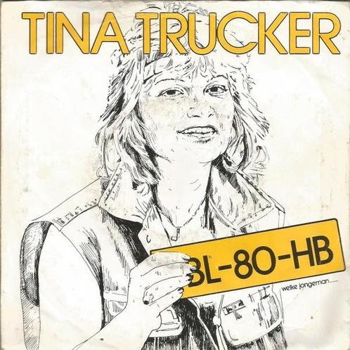 Vinylsingles tina t4ucker gezocht, Cd's en Dvd's, Vinyl | Nederlandstalig, Zo goed als nieuw, Levenslied of Smartlap, Overige formaten
