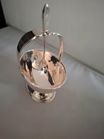 Verzilverd suikerschaaltje met lepeltje Zilverstad, Antiek en Kunst, Ophalen of Verzenden