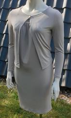 Stroke prachtige beige combi jurk vest mt M 38 40 S 36, Maat 38/40 (M), Verzenden, Beige, Zo goed als nieuw