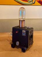 Tafellamp "Six 20 Brownie C, Glas, Gebruikt, Vintage,Funky,Home,Decoratief,Cool,Design., Ophalen of Verzenden