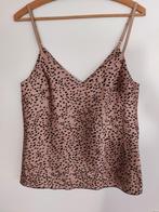 Nieuwe Silk touch cheetah top camel mt L/XL', Kleding | Dames, Tops, Bruin, Maat 46/48 (XL) of groter, Nieuw, Ophalen of Verzenden