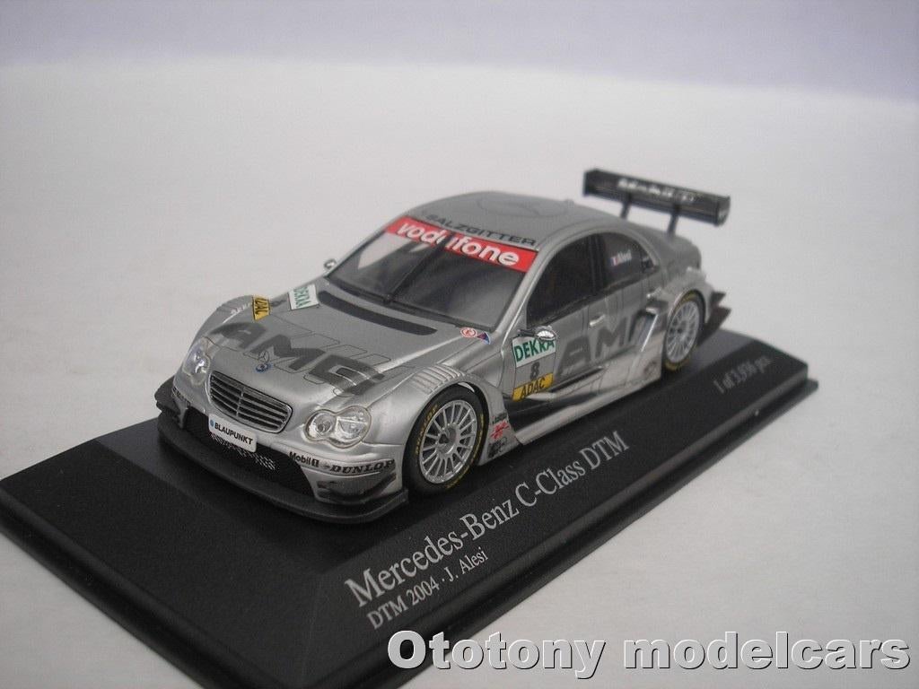 Mercedes C-Class #8 DTM 2004 Alesi 1/43 Minichamps, Ophalen of Verzenden, Nieuw, Auto, MiniChamps