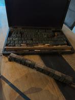 Tiflex druk letters in doos. Met opzetregel., Ophalen of Verzenden