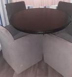 Ronde tafel met zacht stoffen stoelen van het merk alex, Huis en Inrichting, Complete inboedels, Ophalen