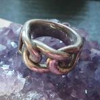 Zware zilveren grove ring maat 19mm, Sieraden, Tassen en Uiterlijk, Ringen, 20 of groter, Ophalen of Verzenden, Zo goed als nieuw