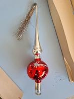 Vintage piek voor in de kerstboom, glas, Ophalen of Verzenden, Gebruikt