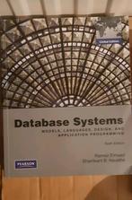 Ramez Elmasri - Database Systems 6e: Global Edition, Ophalen of Verzenden, Ramez Elmasri