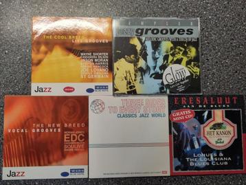 5 SAMPLERS / PROMO'S JAZZ/BLUES beschikbaar voor biedingen
