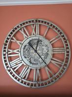 Industriële Wandklok met Tandwielen, Ophalen, Gebruikt, Analoog, Wandklok