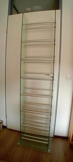 Dvd rek, Huis en Inrichting, Woonaccessoires | Cd- en Dvd-rekken, Ophalen, 75 tot 150 discs, Dvd's, Glas