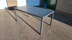 Hartmann Tuintafel 90x160x74 Aluminium, Ophalen, Gebruikt, Rechthoekig, Aluminium