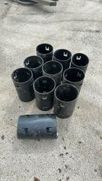 10x Vriemee pvc stukken, rond 80 mm, Ophalen, Zo goed als nieuw, Pvc, Minder dan 2 meter