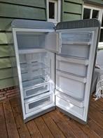 Design koelkast SMEG zilver, Ophalen, 200 liter of meer, 60 cm of meer, Met aparte vriezer