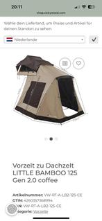 Voortent ( daktent Vickywood, little bamboo), Ophalen, Nieuw, Tot en met 2