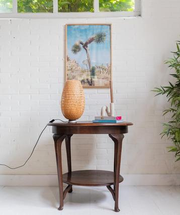 Antieke Queen Anne Bijzettafel Mahonie Ronde Theetafel beschikbaar voor biedingen