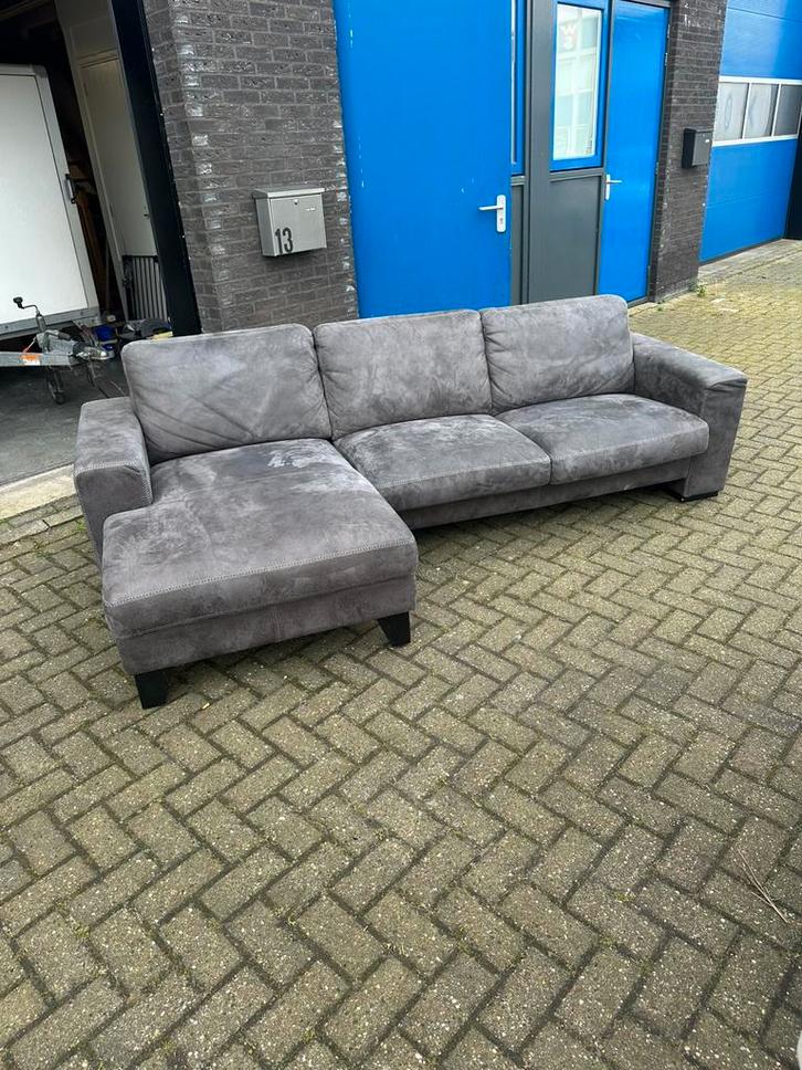 Hoekbank, Huis en Inrichting, Banken | Bankstellen, Zo goed als nieuw, Hoekbank, Vierpersoons of meer, 150 tot 200 cm, 125 tot 150 cm