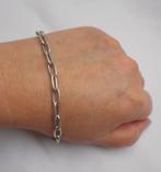 Zilveren vintage anker schakel armband nr.747