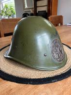 Nederlandse helm WO2, Verzamelen, Nederland, Ophalen of Verzenden, Helm of Baret, Landmacht