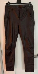 G-Maxx Bruine Lederlook Broek - Maat L, Bruin, Maat 42/44 (L), Ophalen of Verzenden, Zo goed als nieuw